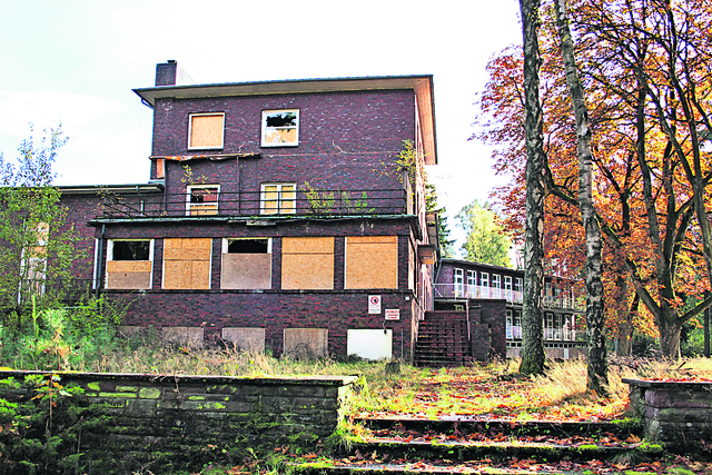 Die alten Gebäude wurden abgerissen
