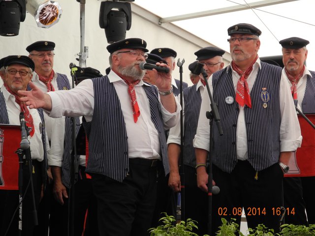 Bodo Strehl (li.) und Ottmar Gehrke bei "An'e Alster, an'e Elbe, an'e Bill" | Foto: oh