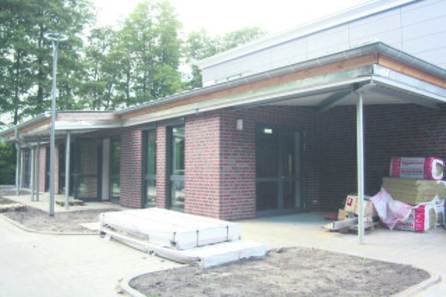 Der Eingang zu den neuen „Jugend aktiv“-Räumen