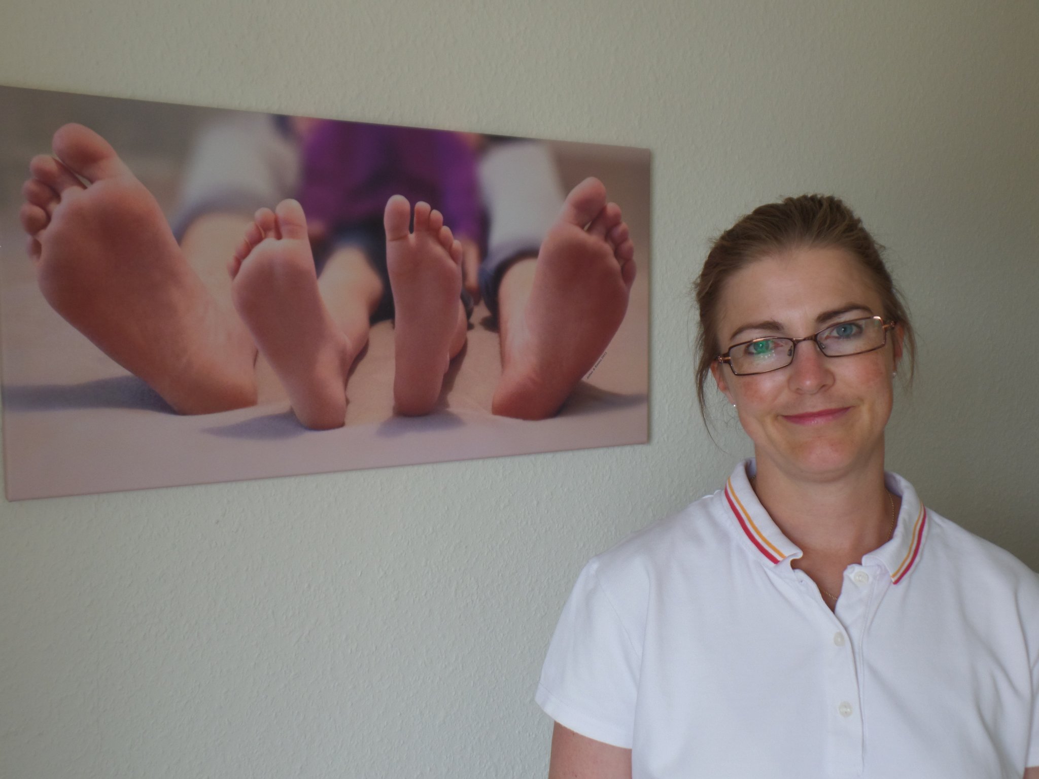 Für gepflegte Füße: Die Podologin Simone Hube hilft bei Problemfüßen ...