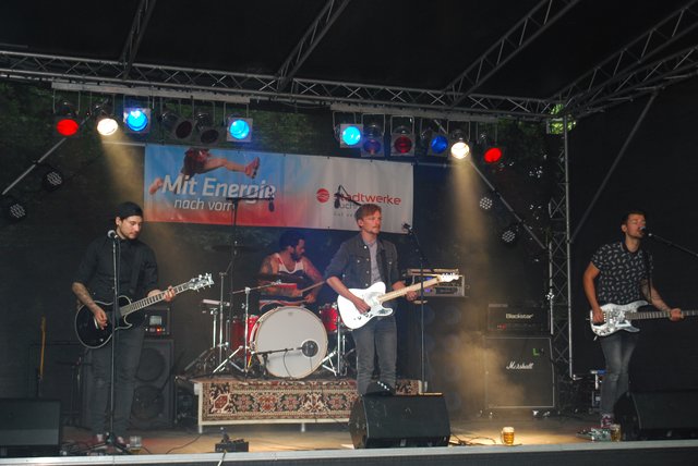 Die Band "About Apollo"