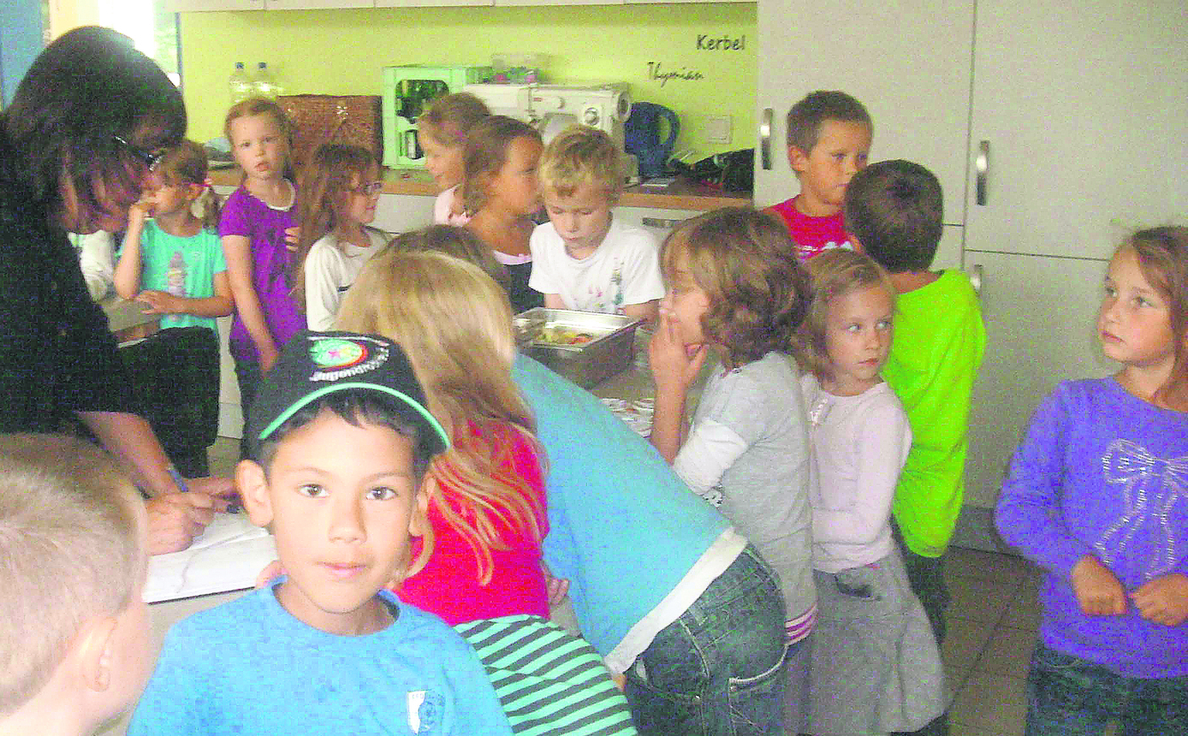 Das DRK bietet mittags eine warme Mahlzeit für Schulkinder an