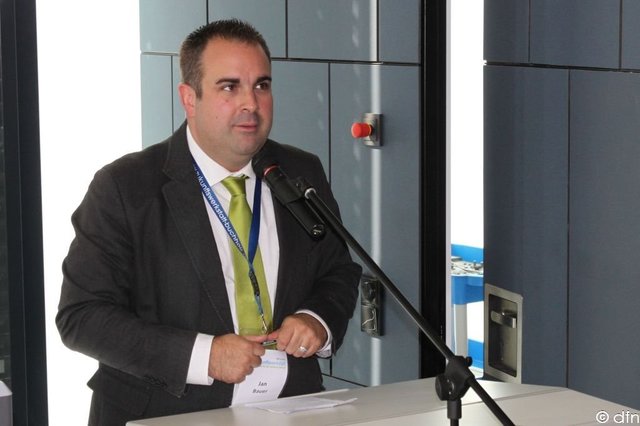 Jan Bauer, Vorstandsvorsitzender des Fördervereins, bei der Eröffnungrede | Foto: Neuse