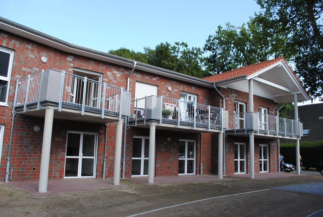 Zur Anlage gehören auch Appartements