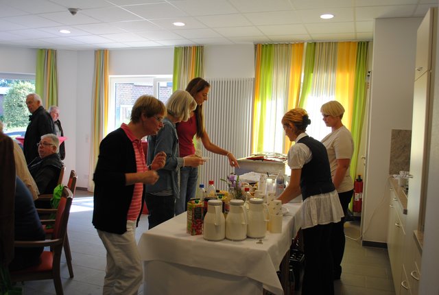 Für das leibliche Wohl der Gäste war bestens gesorgt