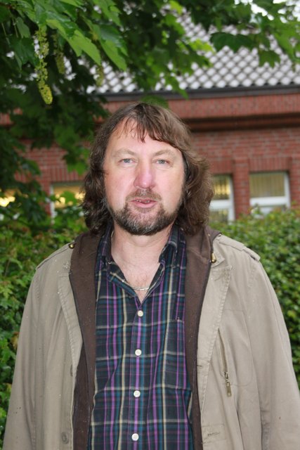 Hat Ideen für die Nutzung des Stellwerkshäuschens: Bürgermeister Bernd Reimers