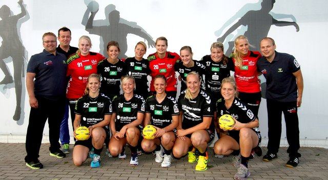 Das neu formierte Team der SG BW Rosengarten-Buchholz ist mit (Neu-) Trainer Steffen Birkner (li.) und Co-Trainer Sven Dubau (re.) gut aufgestellt