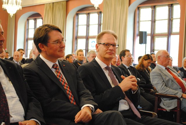 Der neue Vorstand: Michael Senf (li.) und Wolfgang Schult