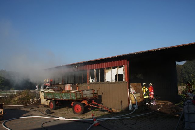 Zwei Kinder waren laut Polizeibericht für das Feuer in Brackel verantwortlich | Foto: Feuerwehr