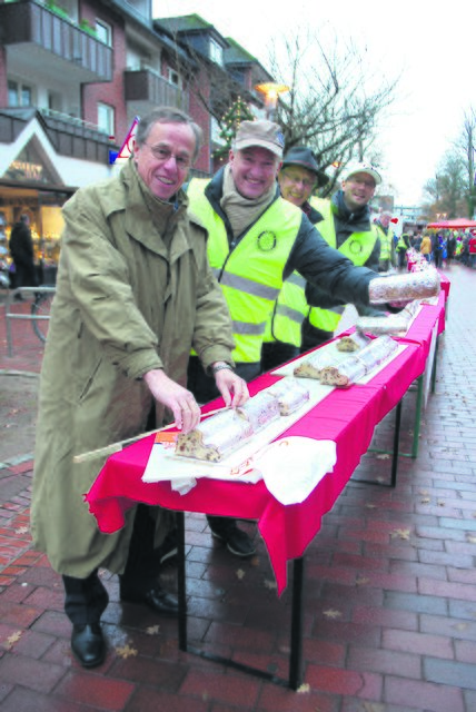 Event in der Buchholzer Innenstadt - bei solchen Terminen war der Bürgermeister in seinem Element | Foto: oh