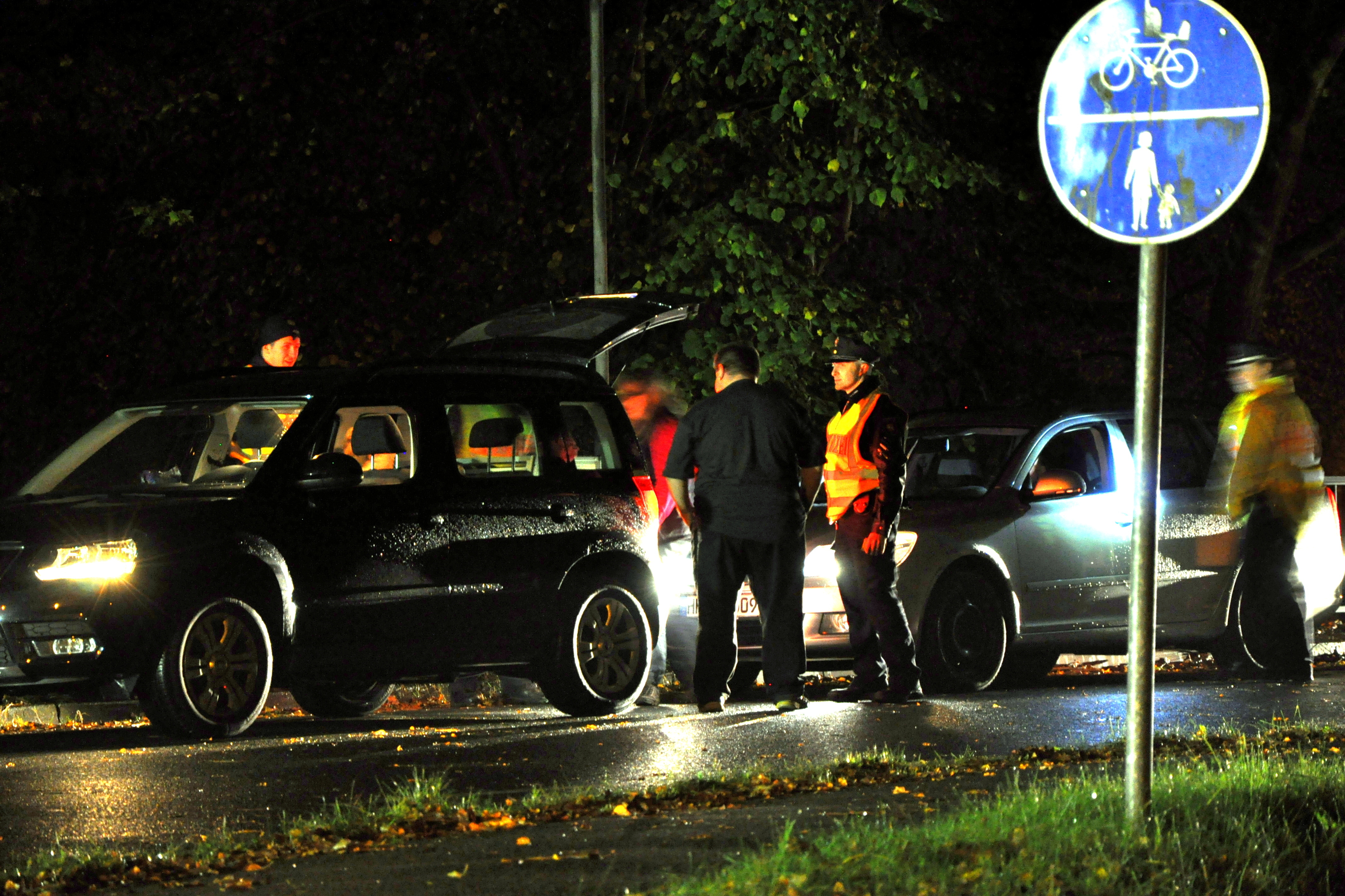 Insgesamt wurden 345 Fahrzeuge kontrolliert
