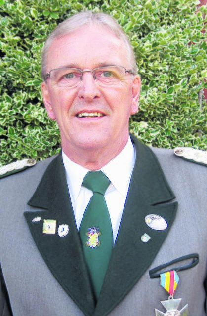 Winsens Schützenkorps-Kommandeur Reinhard Heuer