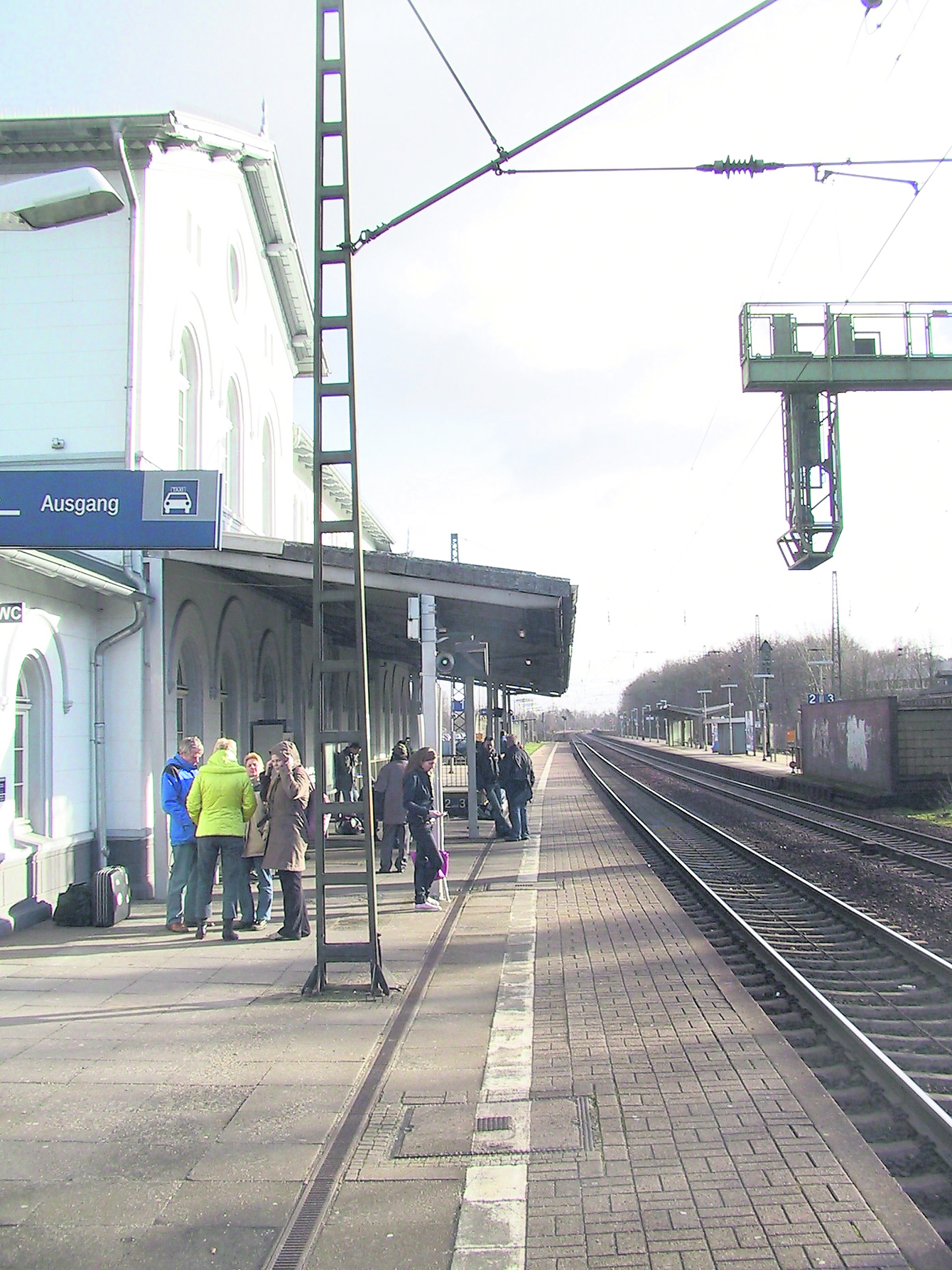 Bahnhof Winsen: Hier ereignete sich der Angriff