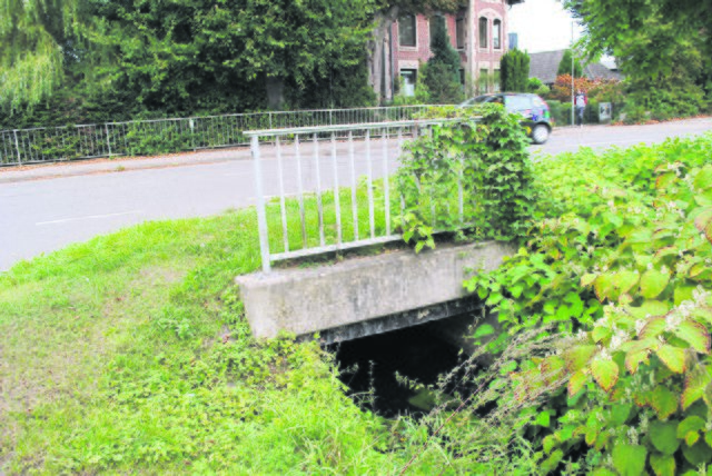 Die Arbeiten am Bau der Mühlenbachbrücke verzögern sich um rund drei Wochen