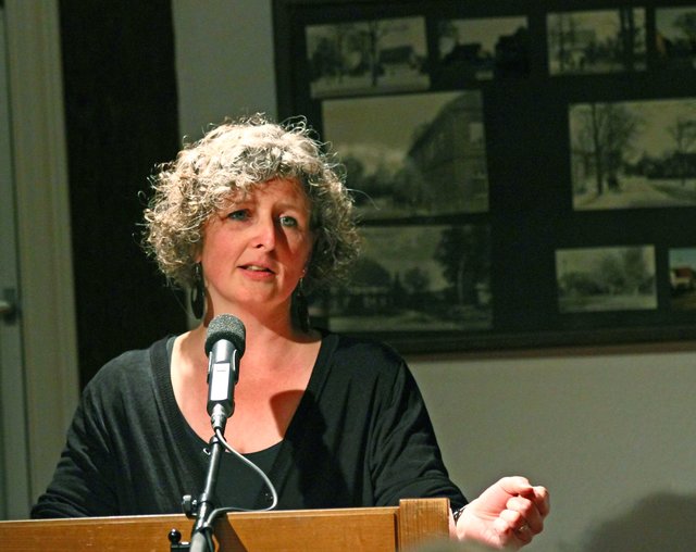 Gehörte auch zu den Laudatoren: die Salzhäuser Künstlerin und ehemalige "KuKuK"-Vorsitzende Alexandra Eicks | Foto: Einar Petersen