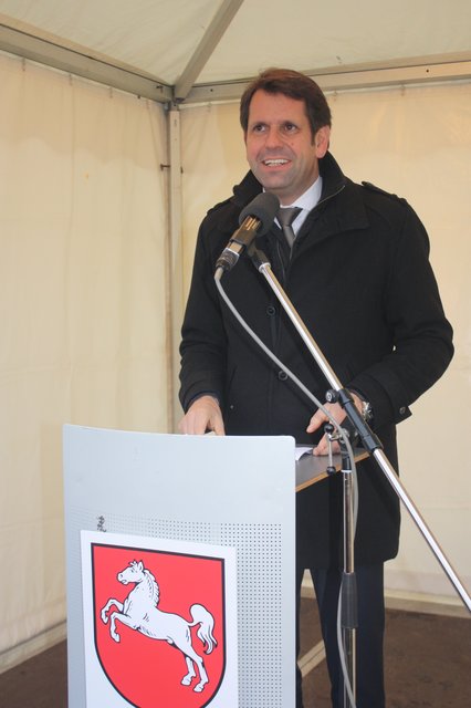 ... und Niedersachsens Verkehrsminister Olaf Lies