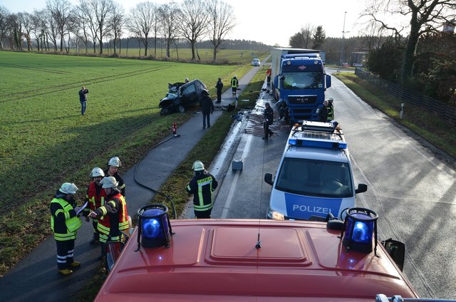 Die B73 wurde für mehrere Stunden gesperrt