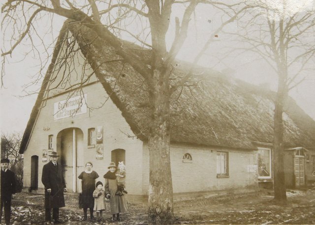 Ende der 1920er Jahre: der Gemischtwarenladen Dieckmann | Foto: Dieckmann privat