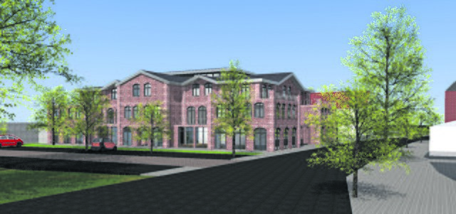 So stellen sich die Investoren Axel Brauer und Ole Bernatzki das neue Gesundheits-Zentrum auf dem Clement-Areal vor | Foto: oh