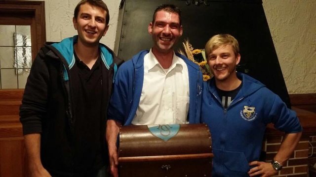 Die Organisatoren freuen sich auf Faslam in Hanstedt (v. li.): Norman Tolzin, Nico Würzburger und Christoph Albers | Foto: Faslamsclub Hanstedt