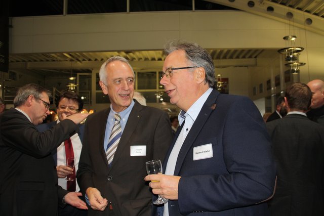 Jürgen Badur mit Helmut Klehn