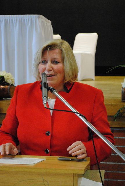 Cornelia Rundt hob die wichtige Rolle des Ehrenamts in Niedersachsen hervor