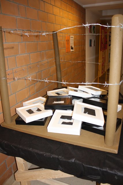 Exponate der Ausstellung...
