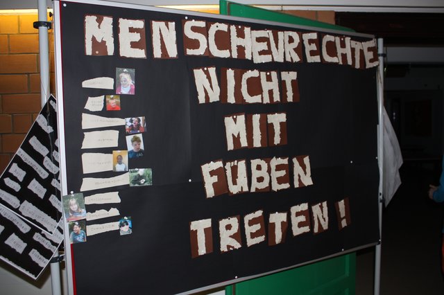 Klares Statement der Förderschüler