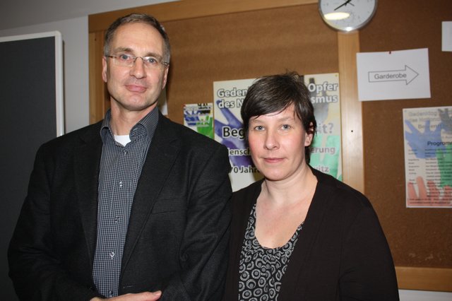 Gute Zusammenarbeit: Martin Ihlius und Dr. Carola Rudnick