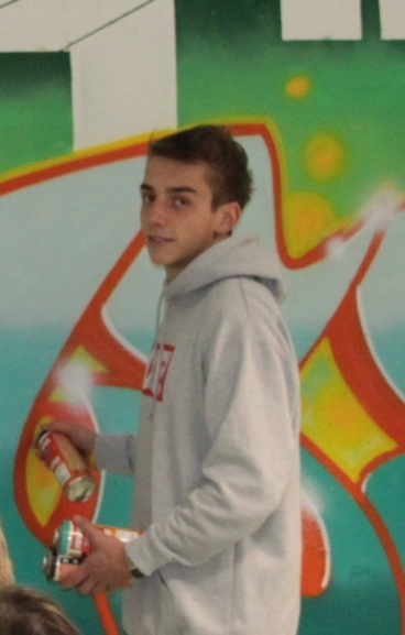 Leo Cordes, kreativer Sprayer aus Stade