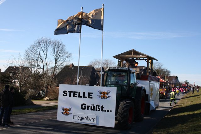 Auch der große Nachbarort war mit von der Partie