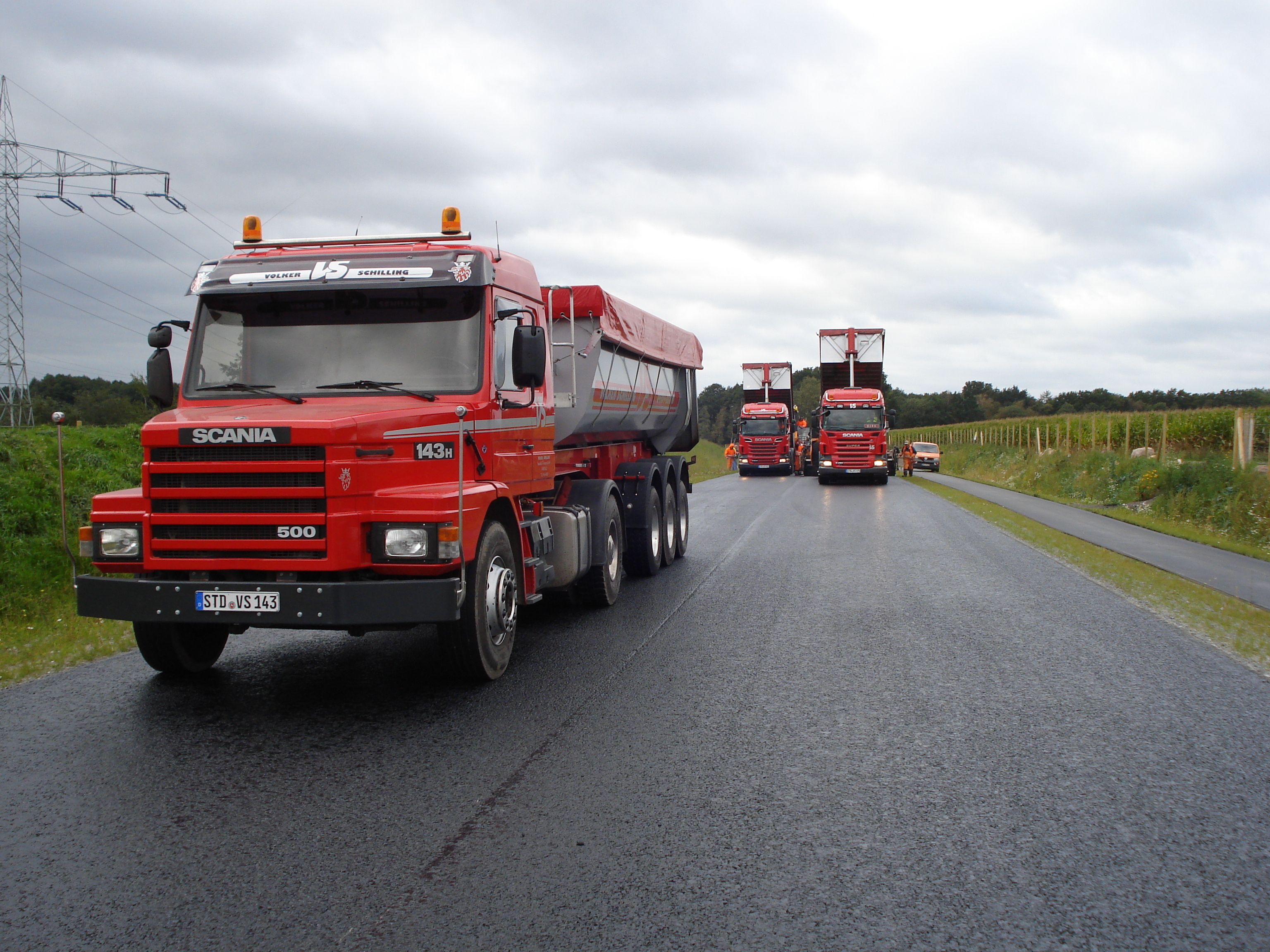 Das Transportunternehmen Volker Schilling verfügt über einen leistungsstarken Fuhrpark