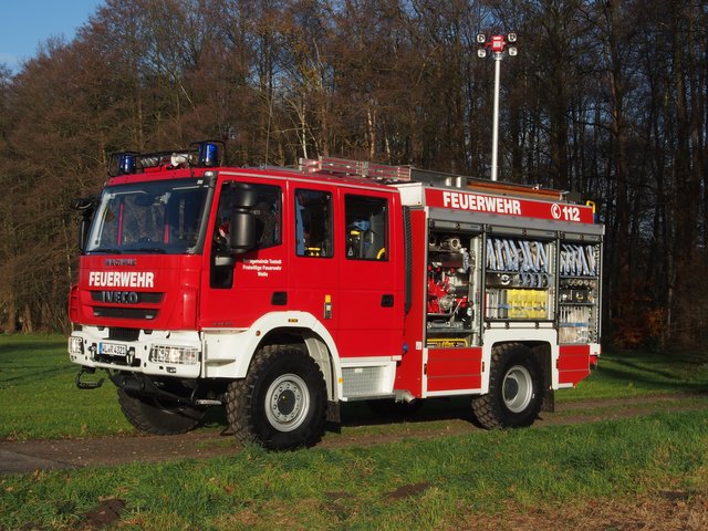 So sieht das neue Löschgruppenfahrzeug der Feuerwehr Welle aus