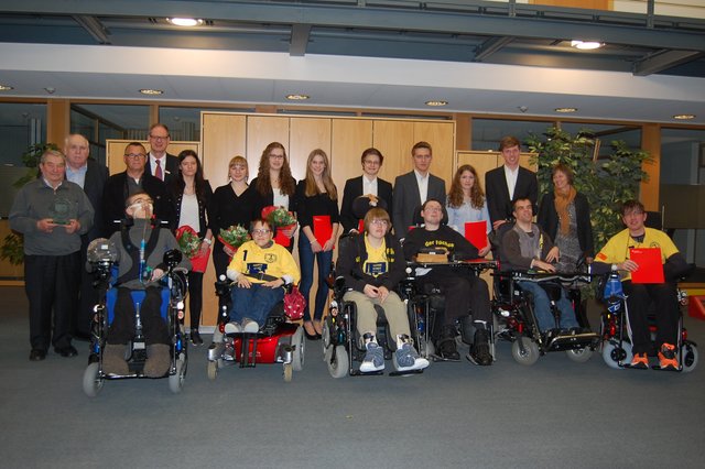 Geehrte und Laudatoren | Foto: Sparkasse Stade-Altes Land