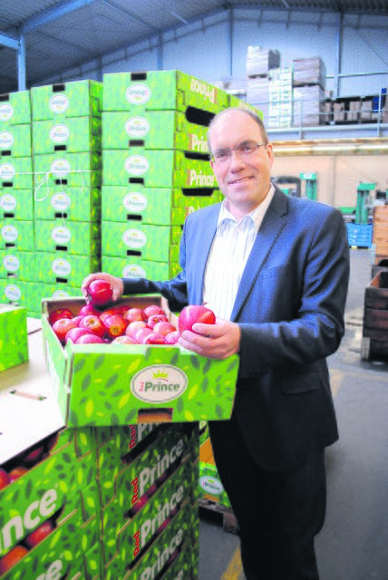 Frank Döscher, Geschäftsführer "Elbe Obst"-Vertriebsgesellschaft