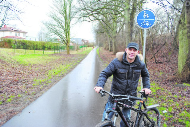 Die Asphaltierung des Weges „Am Bahndamm“ hält Hans-Peter Möck für eine gelungene Maßnahme