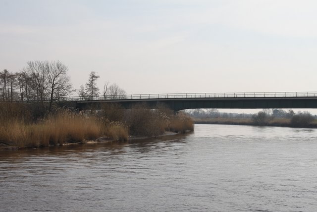 Betagte Stahlkonstruktion: die 80 Jahre alte Oste-Brücke