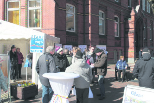 Das Interesse am ISEK-Stand war groß