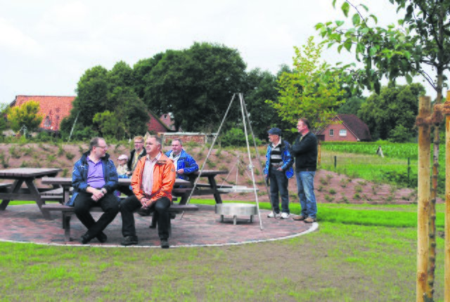 Ein gutes Beispiel für bürgernahe Entwicklung in Kutenholz: Die Freizeitanlage "MeGa-Fit" mit Sportangeboten und Grillplatz