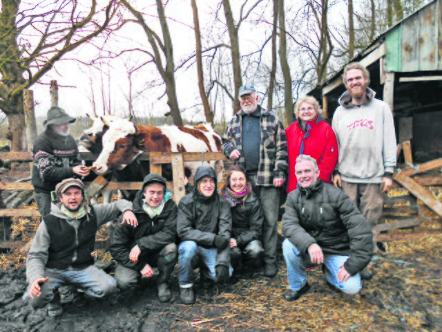 Nach getaner Arbeit gab es ein gemeinsames Gruppenfoto