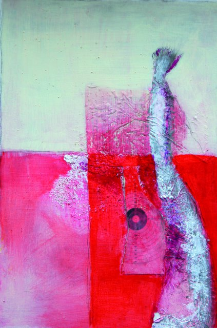 Werke - wie dieses von Petra Engelbert - sind während der Ausstellung zu sehen | Foto: Petra Engelbert