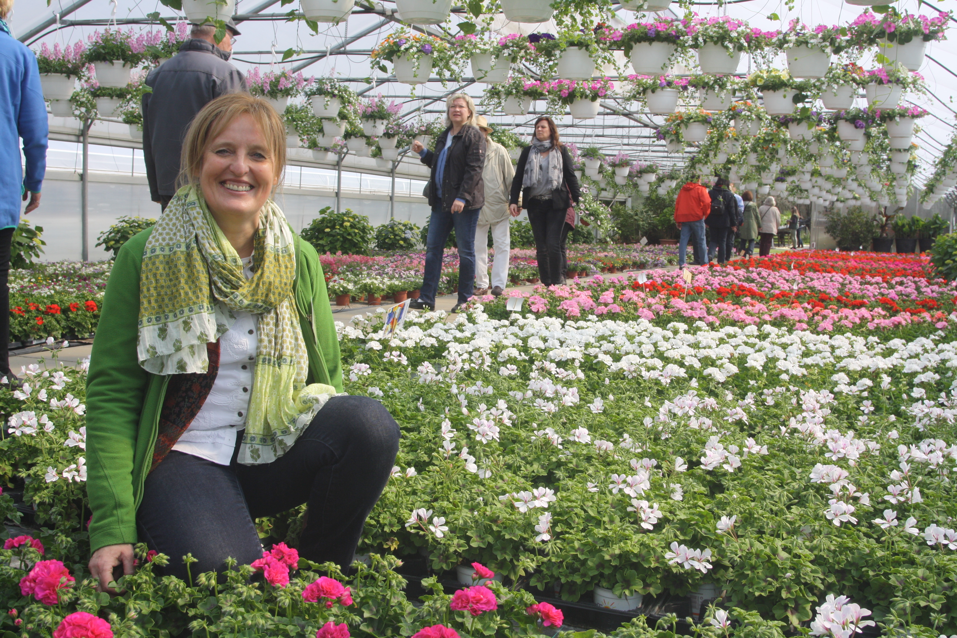 Gesine Funk hatte am Sonntag zum 15. Mal zum Gartenfrühling nach Wörme eingeladen