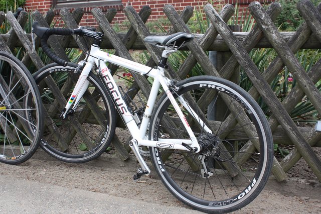 Auch mit ganz kleinen Rennrädern wurde in Buchholz gefahren