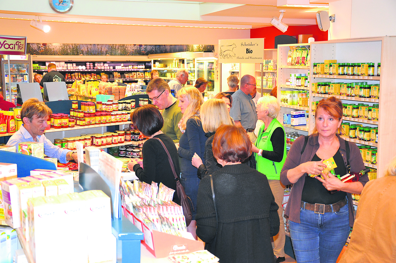 Der Schlemmerabend im Reformhaus Dreyer ist stets bestens besucht
