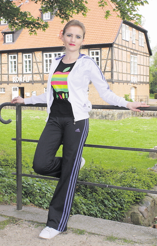 Derzeit zu Besuch in Harsefeld: Tetjana aus der Ukraine