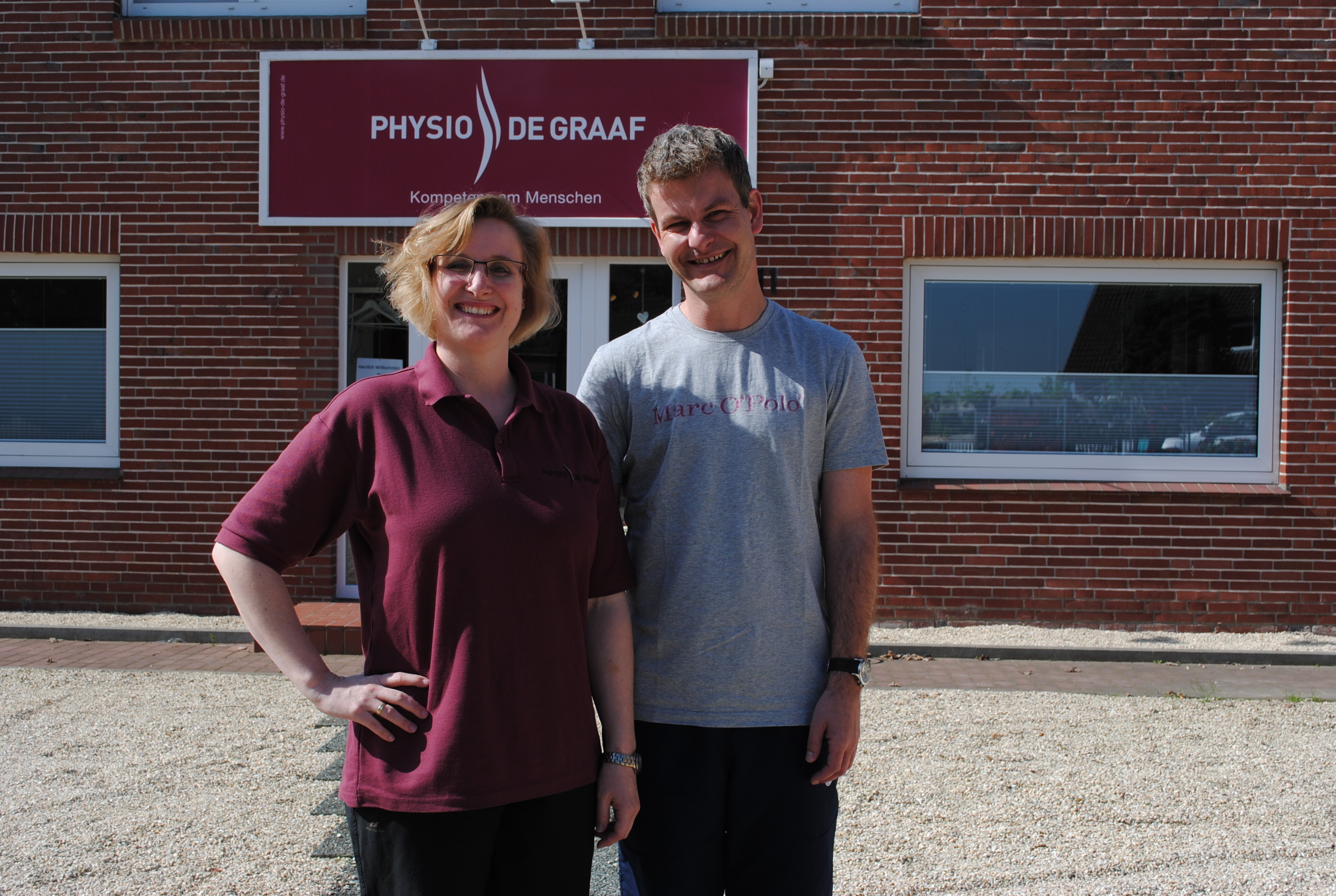 Petronella Demuth-de Graaf und ihr neuer Mitarbeiter Marcus Müller bilden ein kompetentes Team