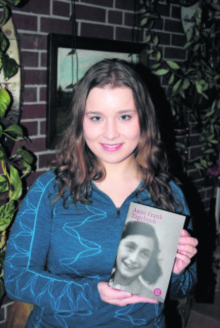 Liest aus dem Tagebuch von Anne Frank: Schauspielerin Marie-Madeleine Krause