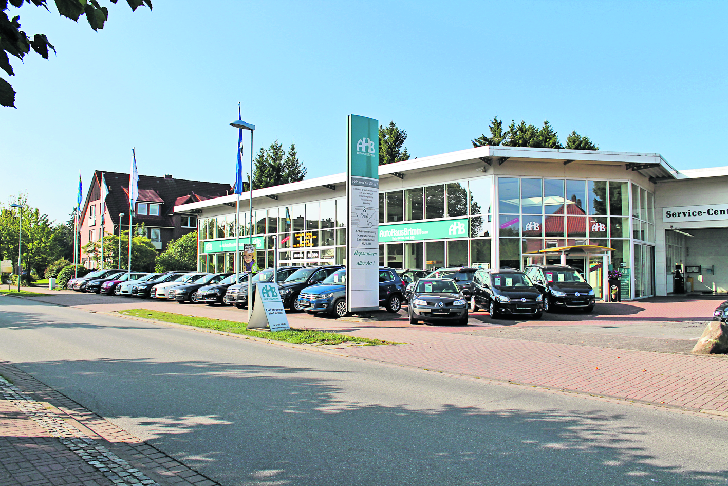 Das Autohaus Brimm in Hanstedt