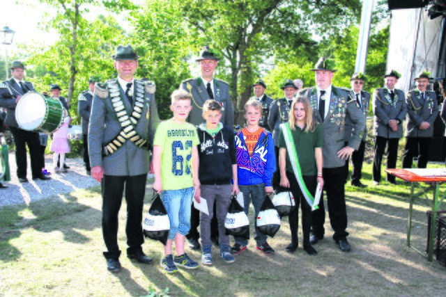Die Proklamation der Kinderkönige findet am Sonntag auf dem Festplatz statt | Foto: Schützenverein Jesteburg