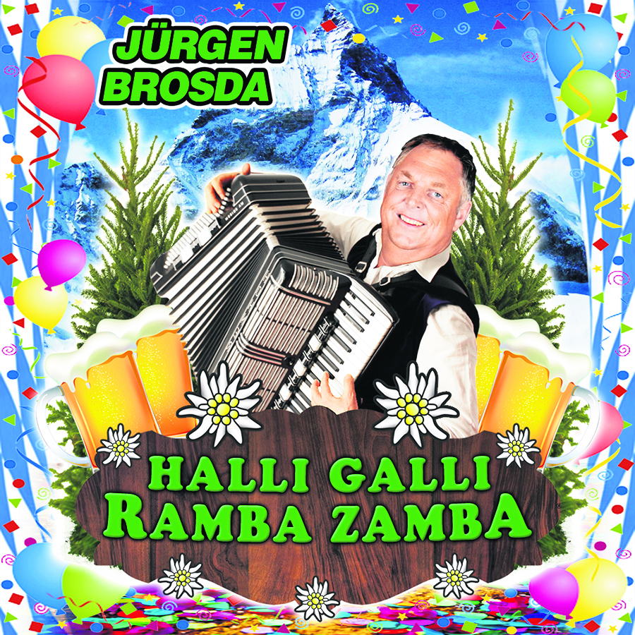 „Halli Galli Ramba Zamba“ lautet der Titel von Jürgen Brosdas neuster CD